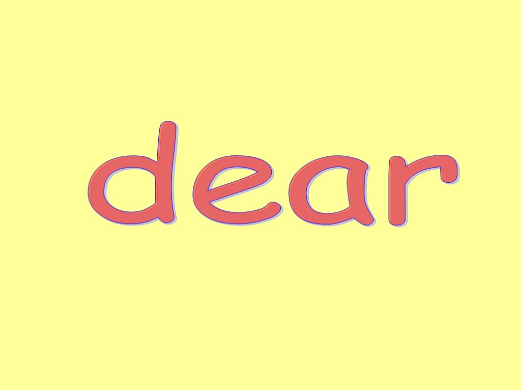 dear